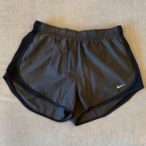 Nike Women's Charcoal Gray Athletic Shorts